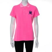 Pre-owned Rosa bomull Ralph Lauren Polo