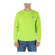 Grønn Langarmet Sweatshirt