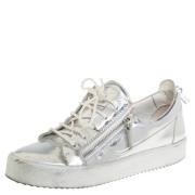 Pre-owned Solv skinn Giuseppe Zanotti joggesko