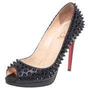 Pre-owned Svart skinn Christian Louboutin haeler