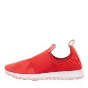 Pre-owned Red Mesh Jimmy Choo joggesko