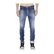 Svart Skater Slim-fit Jeans