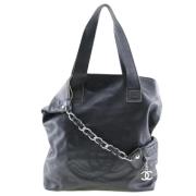 Pre-owned Svart skinn Chanel skulderveske