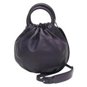 Pre-owned Lilla skinn Loewe skulderveske