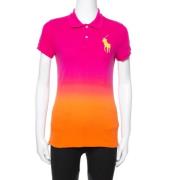 Pre-owned Rosa bomull Ralph Lauren Polo