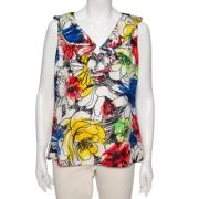 Pre-owned Flerfarget silke Moschino Top