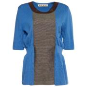 Pre-owned Bla strikket Marni Top