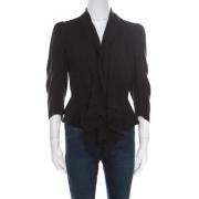 Pre-owned Svart stoff Alexander McQueen Blazer