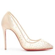 Pre-owned Naken Mesh Christian Louboutin Haeler