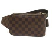 Pre-owned Brunt lerret Louis Vuitton Geronimos