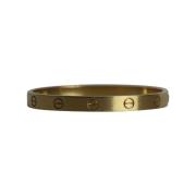Pre-owned Gold Metal Cartier armband