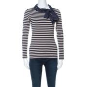 Pre-owned Bla silke Carolina Herrera Topp