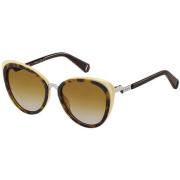 Havana Light Yellow Sunglasses