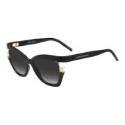 Black/Dark Grey Shaded Sunglasses