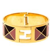 Pre-owned Flerfarget metall Fendi armband