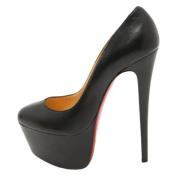 Pre-owned Svart skinn Christian Louboutin haeler