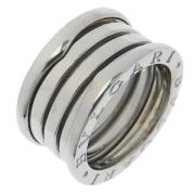 Pre-owned Solv Hvitt Gull Bvlgari Ring