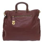 Pre-owned Rod skinn Prada Travel Bag