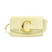 Pre-owned Beige skinn Chloe skulderveske