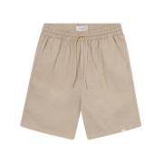 Lys Ørken Sand Linen Shorts