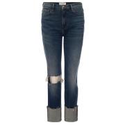 Jeans den nye rå rå store mansjetten