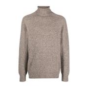 Merino Ull Kasjmir Rollneck Sweater