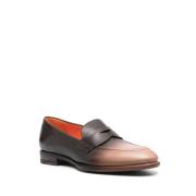 Brune Semsket Loafers