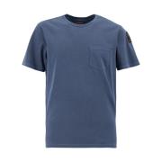 Essensiell Bomull T-skjorte med Lomme