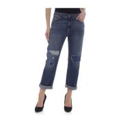 Stilig Cropped Denim Jeans