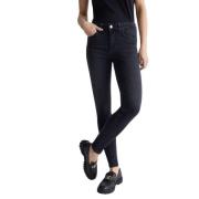 Svart Gemstone Skinny Jeans