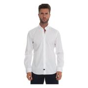 Slim Fit Button-Down Casual Skjorte