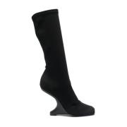 Elegante Svart Neo Cantilever 11 Mid Calf Boot