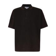 Brun Polo T-skjorte med JW Anchor Logo