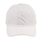 Hvit Nylon Baseballhatt for Menn