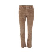 Khaki Brun Slim-Fit Denim Bukser