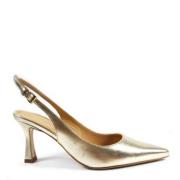 Platinum Laminate Slingback