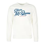 Grafisk Sweatshirt Steve McQueen Stil