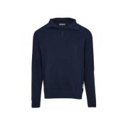 Halv Zip Navy Genser