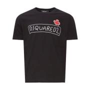 Svart Logo Tee Regular Fit