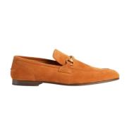 Jordaan semskede loafers brune