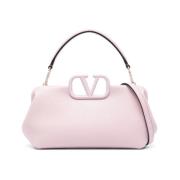 Maxi VLogo Signature Skinn Tote Bag