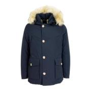 Vinterjakke, Melton Blue Anorak