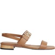 hardware flat sandal