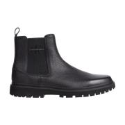 Sort Chelsea Boot for Menn