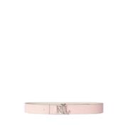 Lys Rosa Lauren By Ralph Lauren Tea Rose/ Soft White Rev Lrl 40 Belt W...