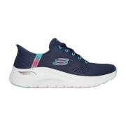 Blå Skechers Arch Fit 2.0