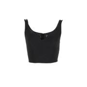 Top bustier svart