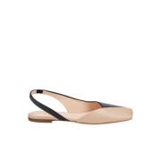 Ballerina Flats med utskjæring