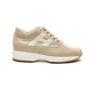 Stilige Beige Sneakers for Kvinner