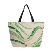 Lys Swirl East West Tote Bag